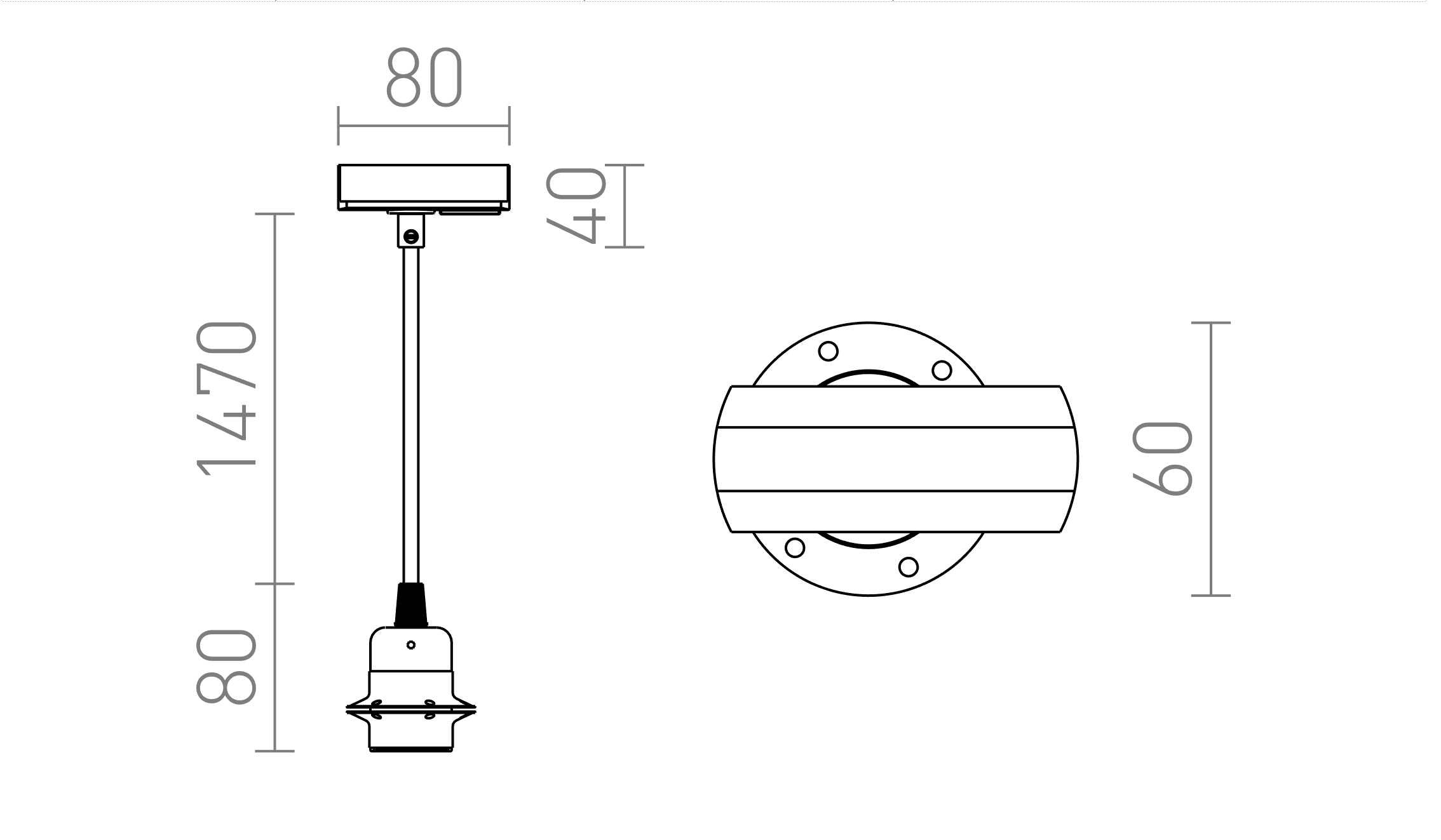 ELISA voor 1f. stroomrail WA1+ZK+CF - Product sketch