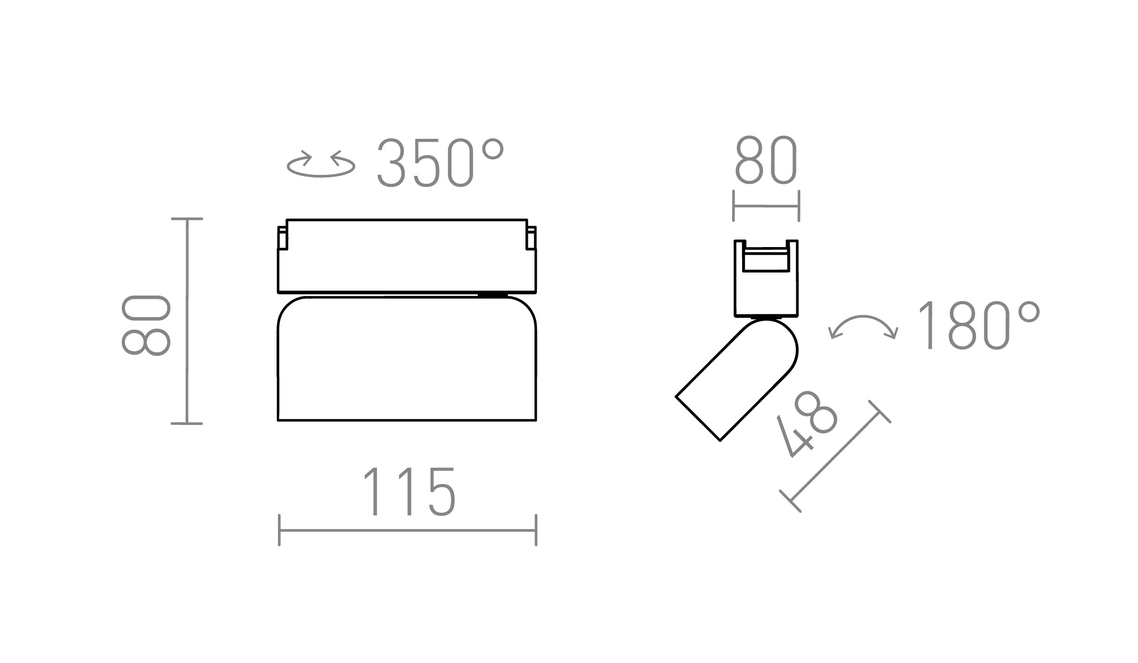 OXONIA 11 with tilt-function for the VEGA/WAVE system - Product sketch