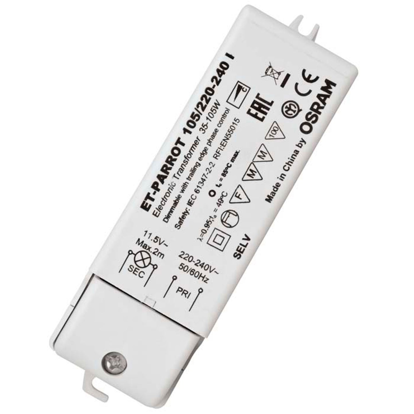 RENDL lighting accessorie TRAFO 35-105W 12V AC DIMM 12V 105W G13003 1