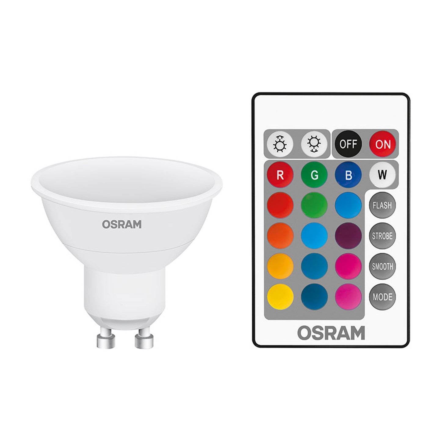 RENDL light source OSRAM RGBW PAR16 white 230V GU10 LED EQ25 2700K G13577 1