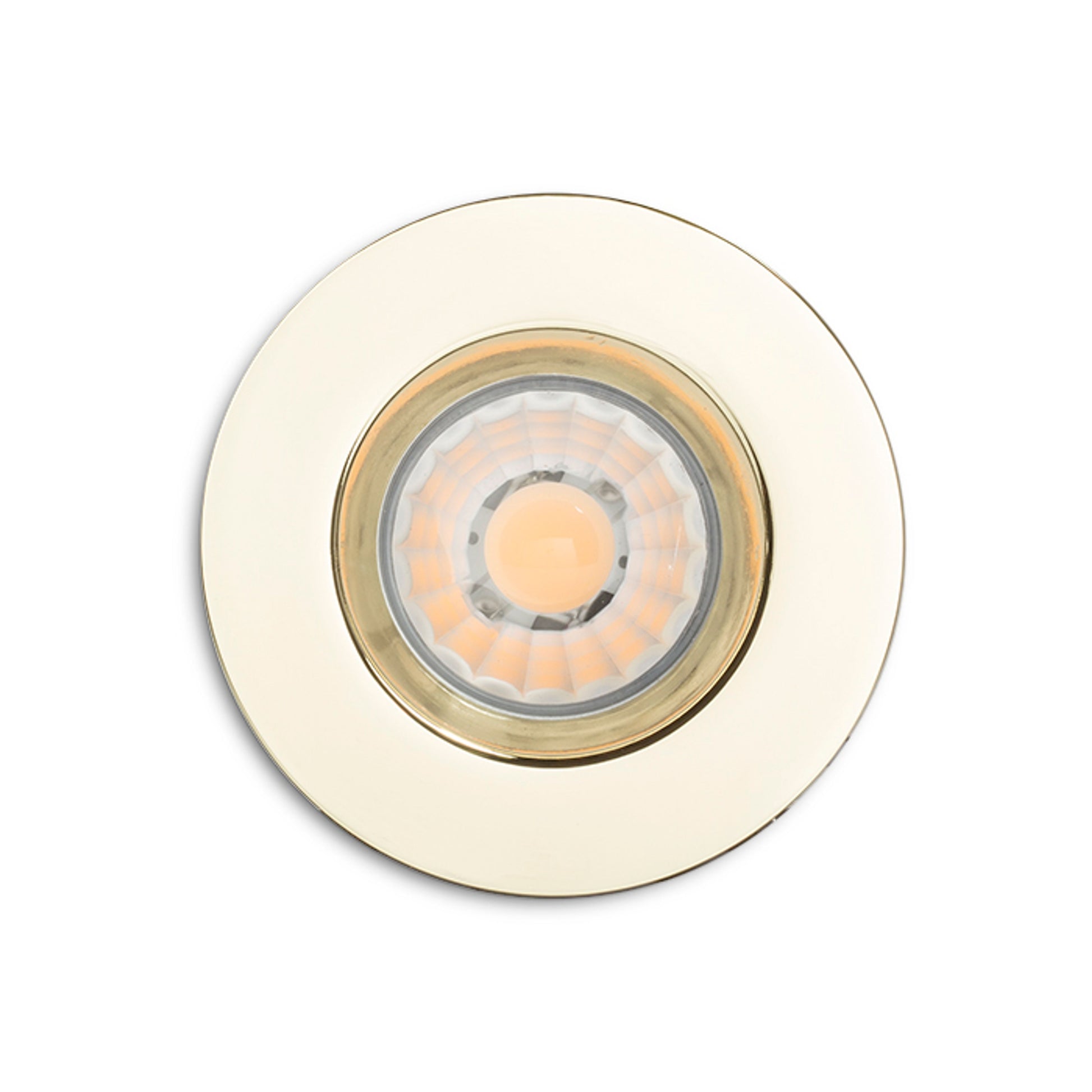 RENDL recessed light RINO decorative front cover gold   R11685 5