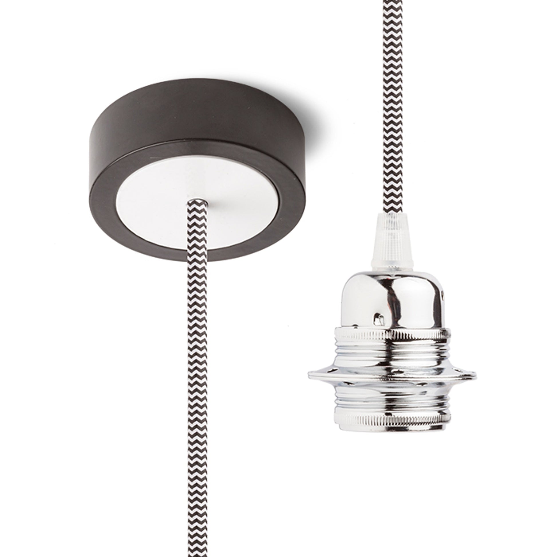RENDL shades, shade bases, pendent sets HEX pendant set BB+B/WC+CHF+WC1   230V LED E27 15W R11915 4