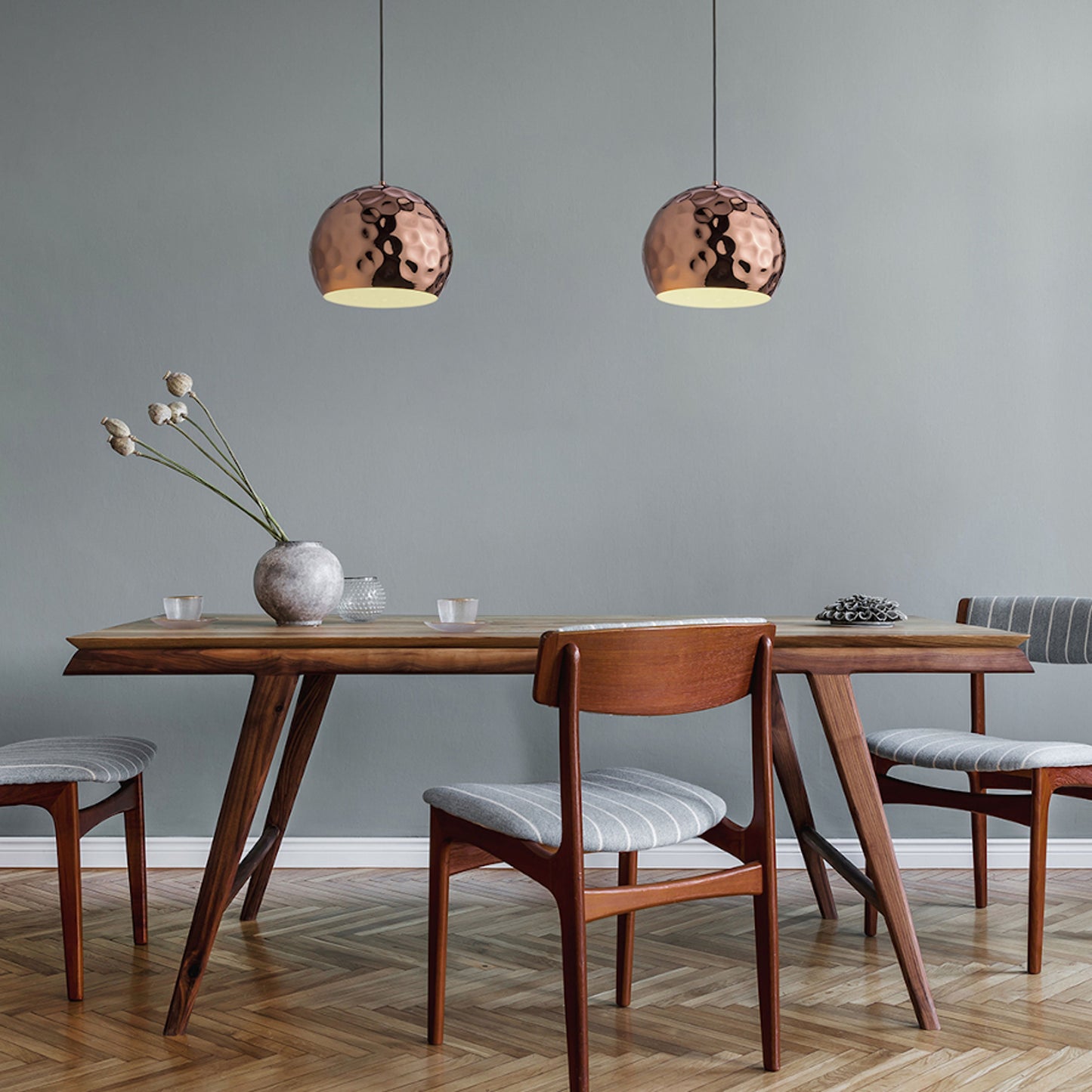 RENDL pendant lamp BLONDIE 25 pendant  copper 230V LED E27 15W R12057 2