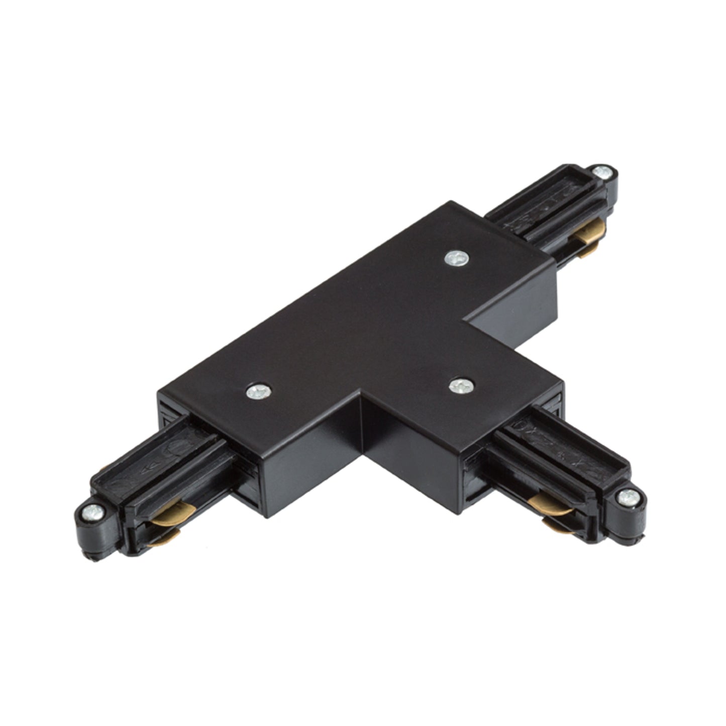 RENDL 1-circuit track system 1F T connector, polarity left black 230V R12273 1