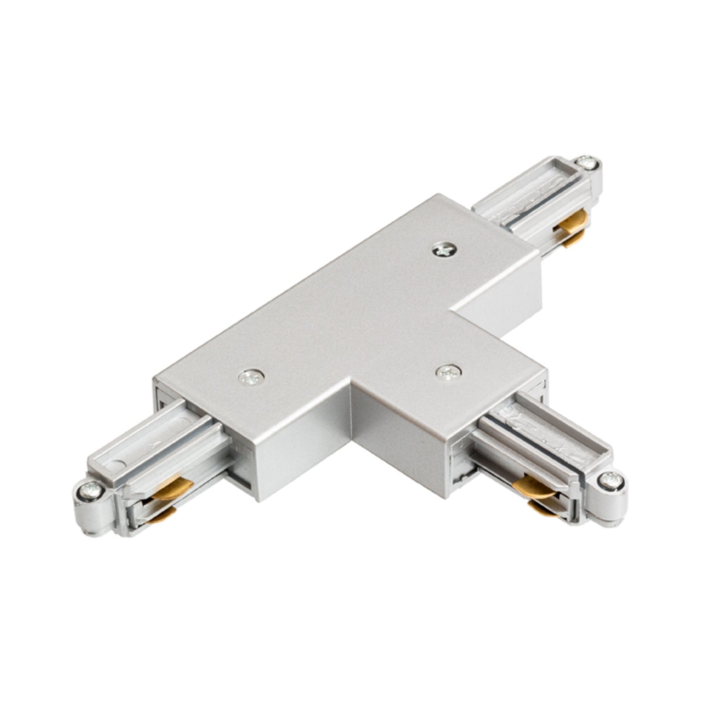 RENDL 1-circuit track system 1F T connector, polarity left silver grey 230V R12274 1