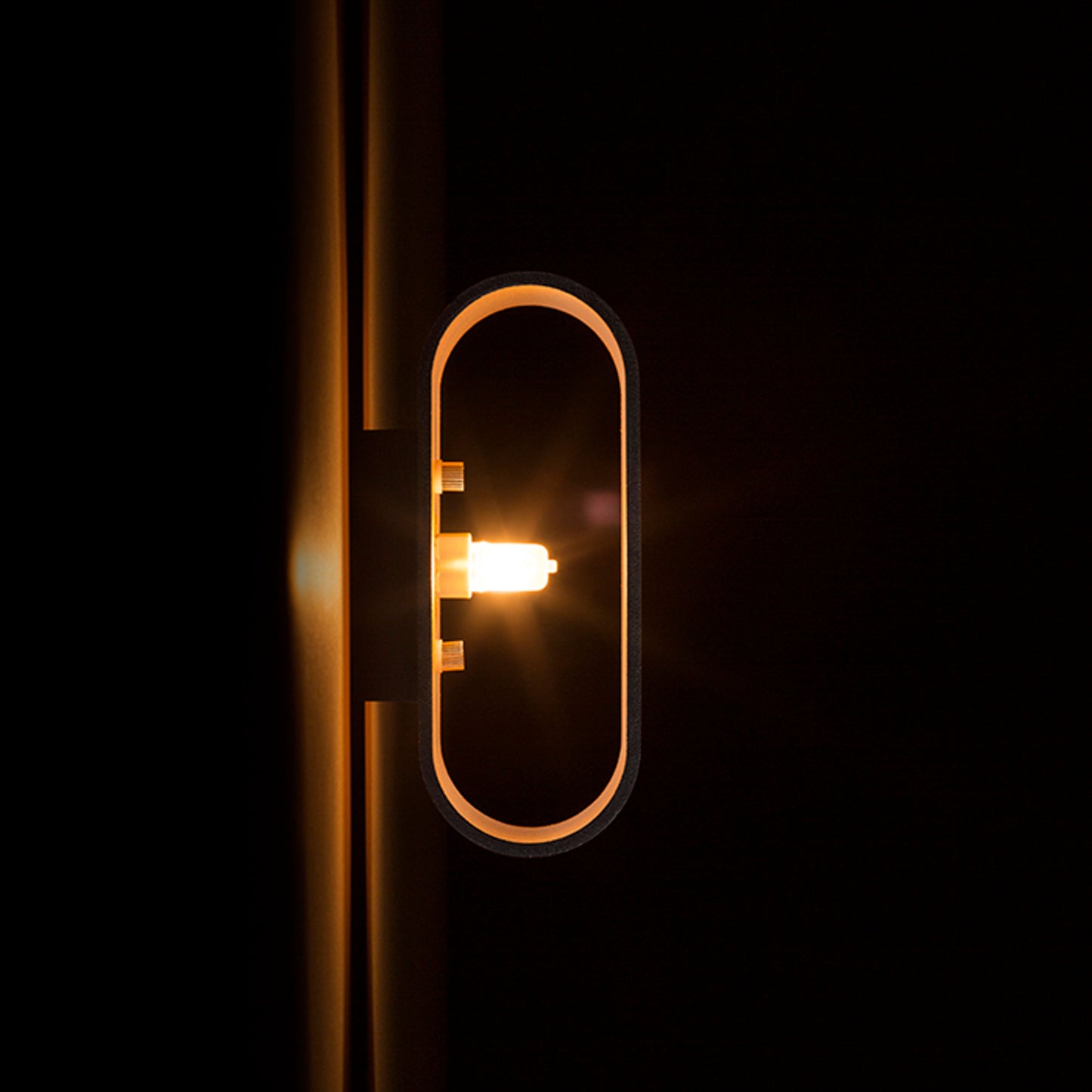 RENDL wall lamp MARIO matte black/gold 230V LED G9 5W R12744 4