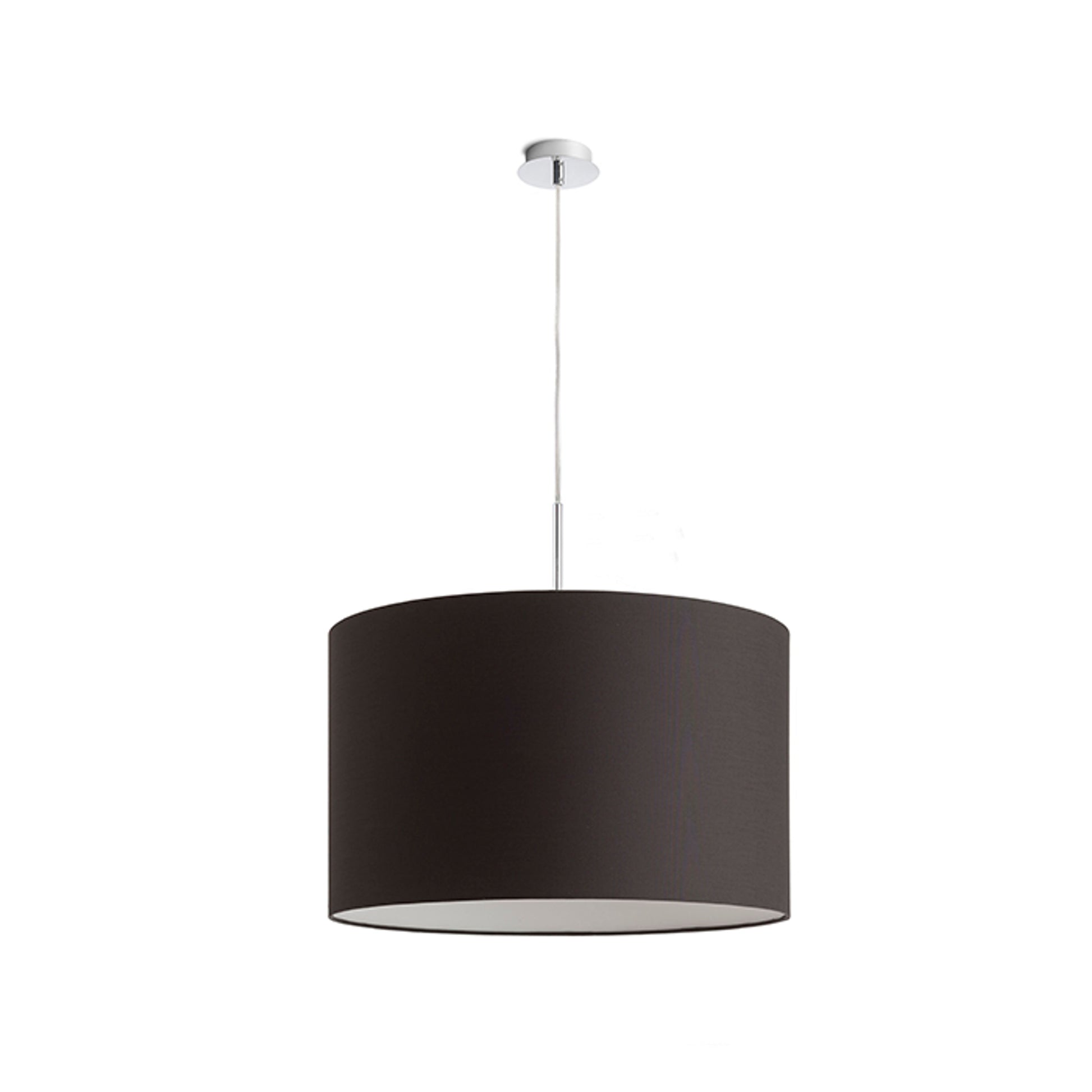 RENDL shades, shade bases, pendent sets RON 55/30 shade Polycotton black/white PVC max. 23W R13051 4