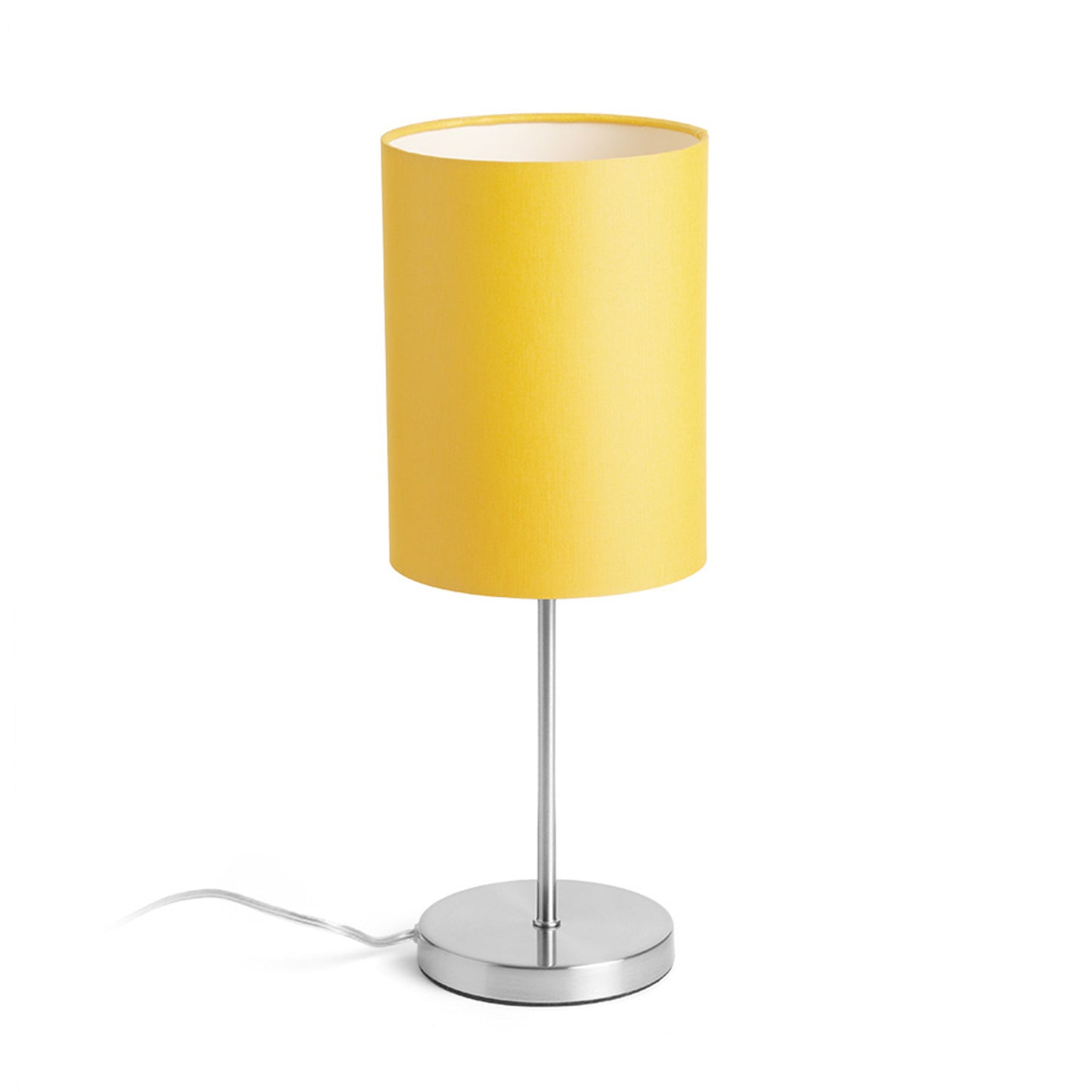 RENDL table lamp NYC/RON 15/20 table Chintz apricot/chrome 230V LED E27 15W R14155 2