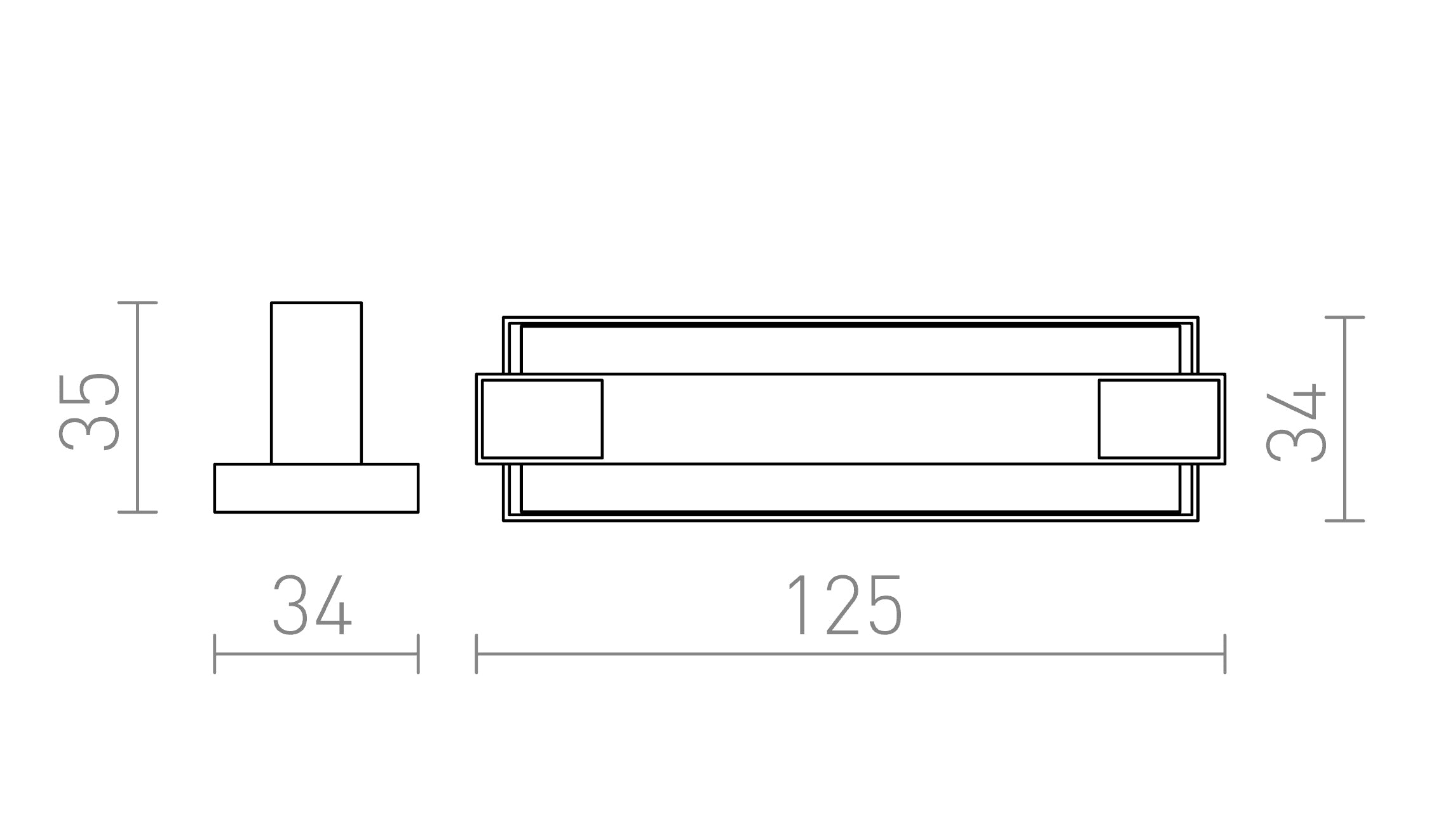 EUTRAC DOORLOPENDE STROOMVOORZIENING - Product sketch