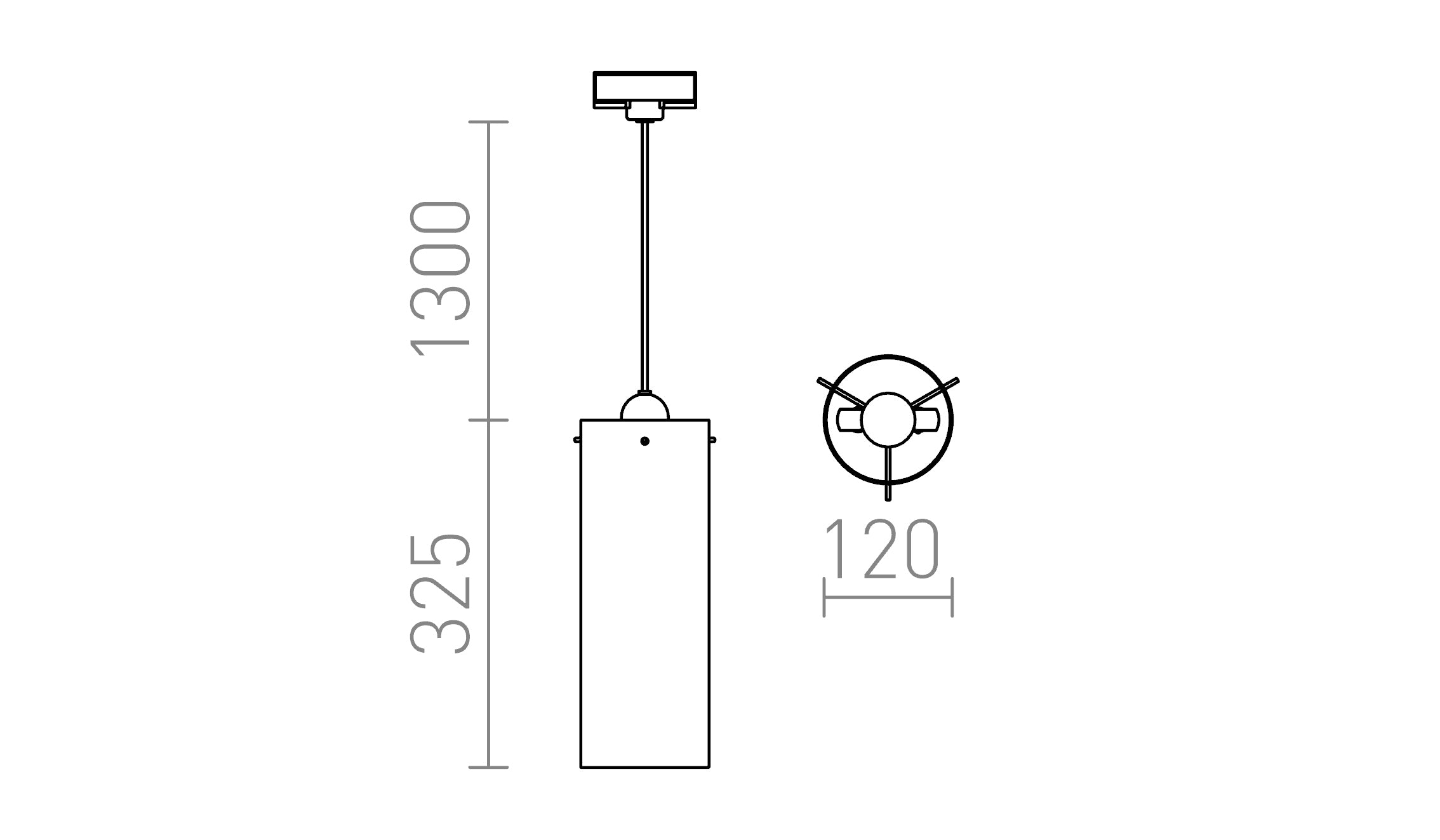 CLAUDIA VOOR DRIEFAZIGE STROOMRAIL - Product sketch
