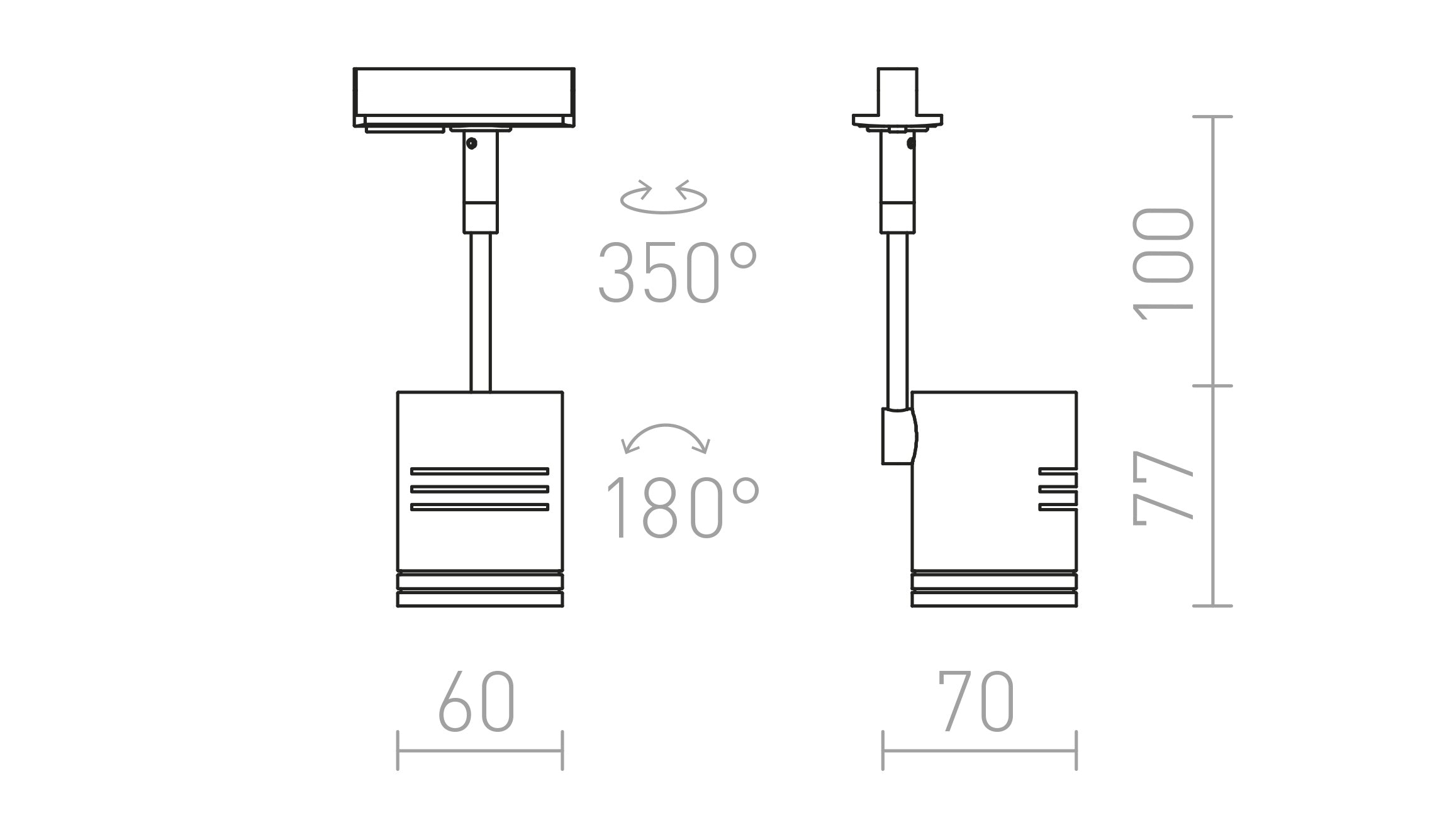 BEEBA I VOORT 1F. STROOMRAIL - Product sketch