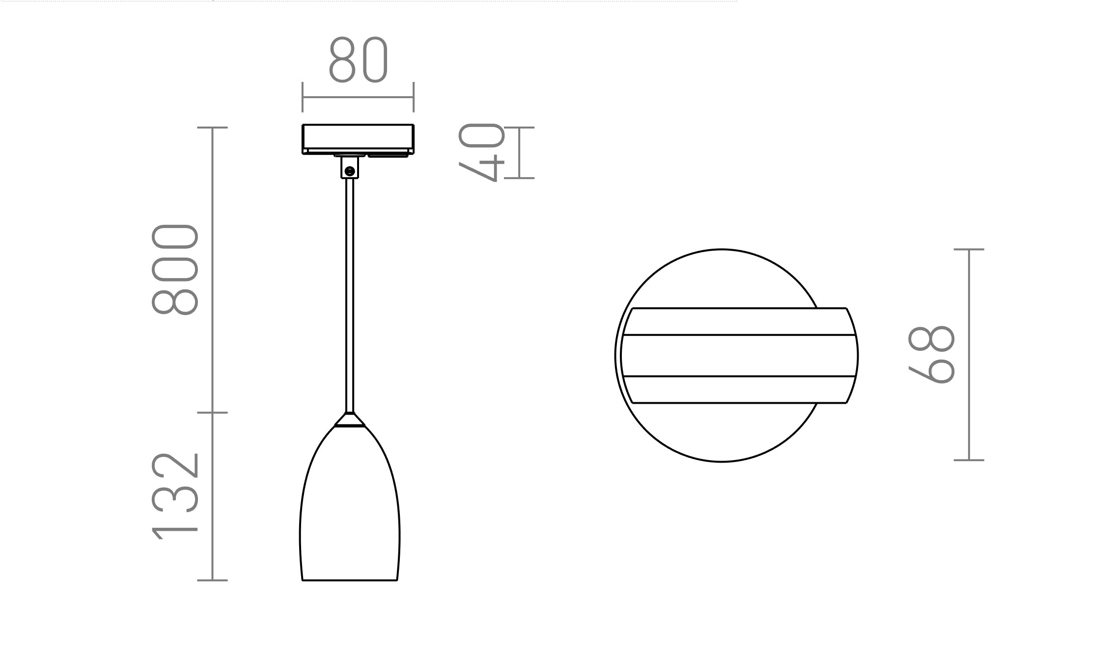 BABADES VOOR 1F. STROOMRAIL - Product sketch