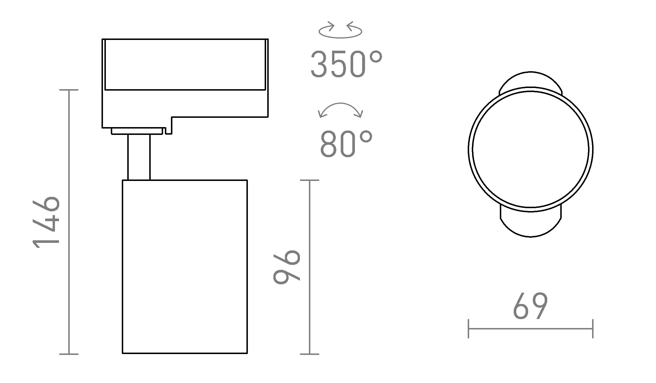 CONNOR VOOR DIEFAZIGE STROOMRAIL - Product sketch