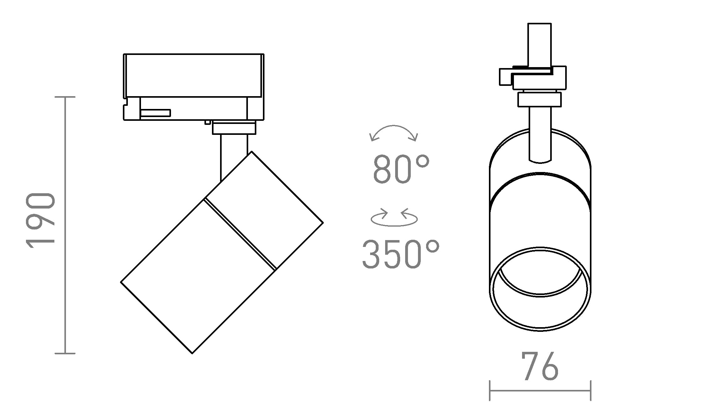 WISH 20 VOOR 3-F. STROOMRAILS - Product sketch