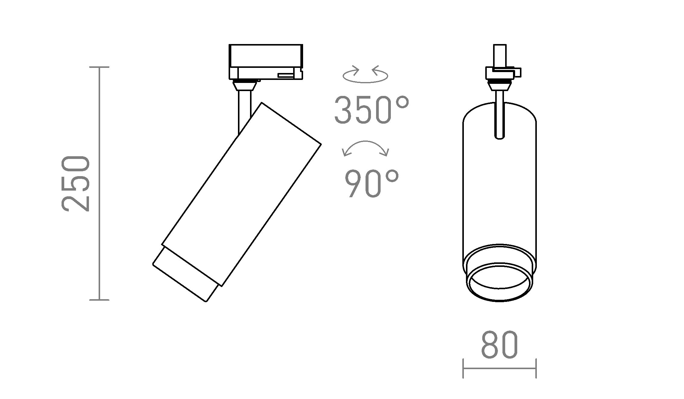 FOCUS 30 3-F. STROOMRAILS - Product sketch