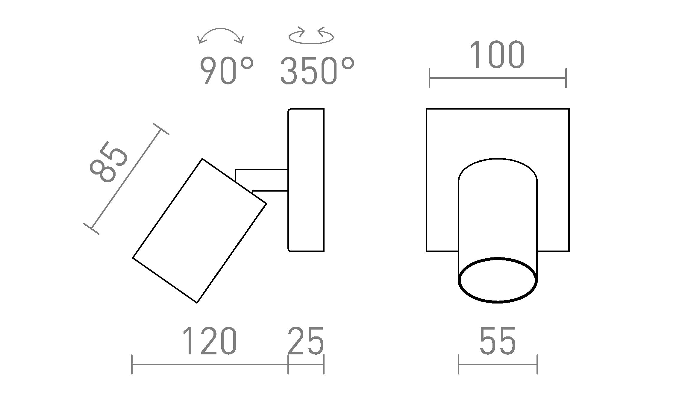 DUDE SQ - Product sketch