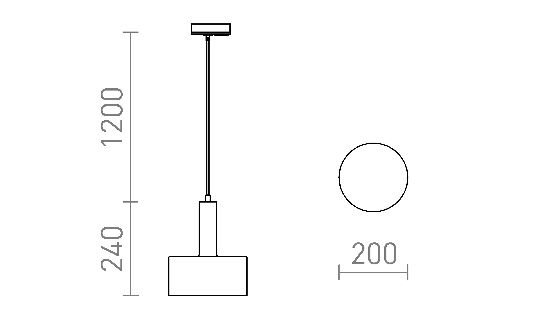 GIULIA 20 VOOR 1F. STROOMRAILS - Product sketch