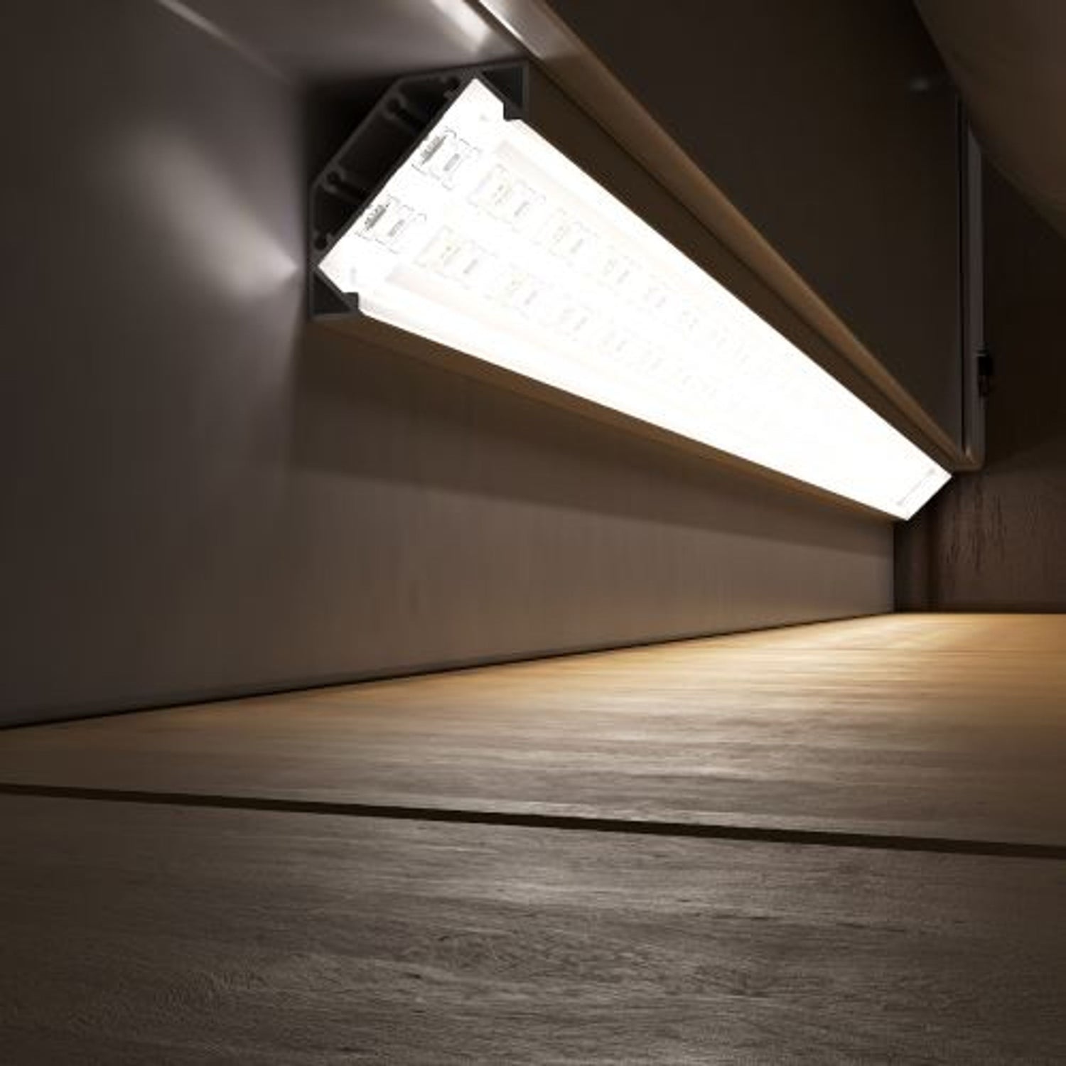 LED wandverlichting woonkamer