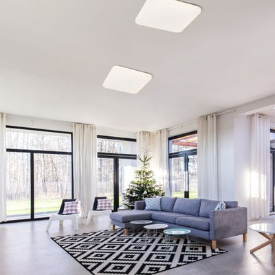 Plafondlamp met sensor