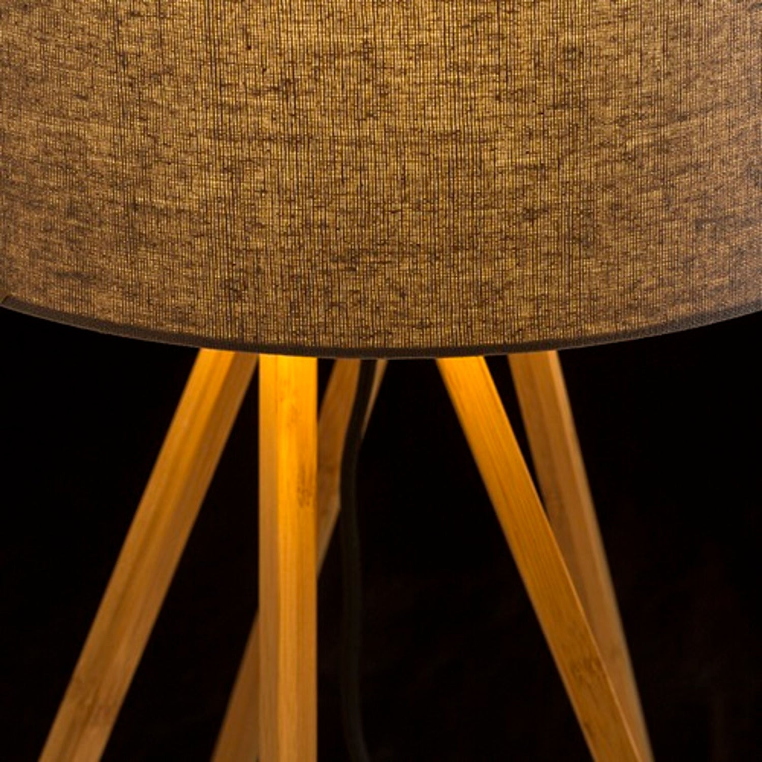 Houten lamp
