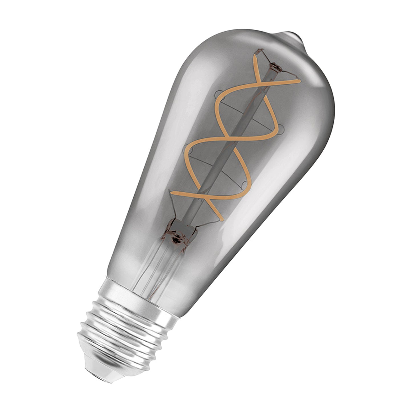 RENDL light source OSRAM Vintage Edison SPIRAL  smoke-colored 230V E27 LED EQ15  1800K G13581 3