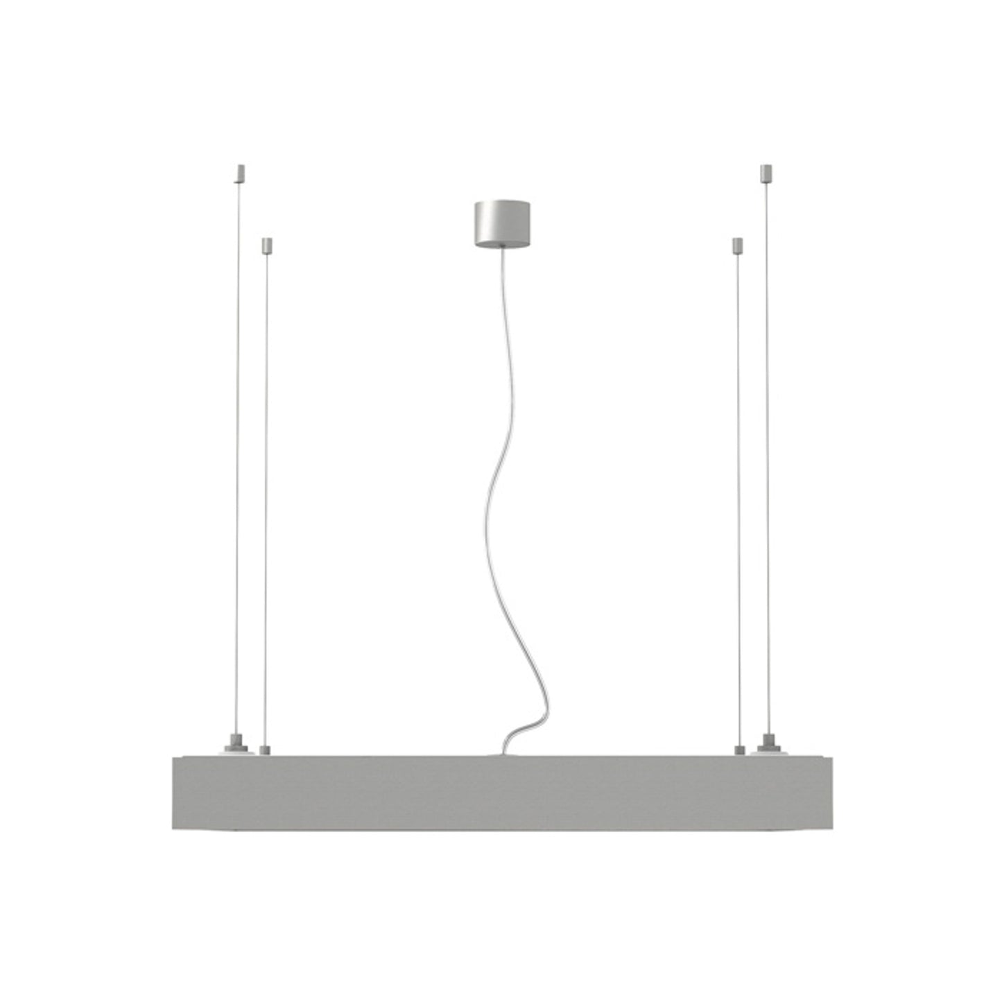 RENDL Outlet STRUCTURAL 55x55 pendant  brushed aluminum 230V 2G11 3x36W R10095 3