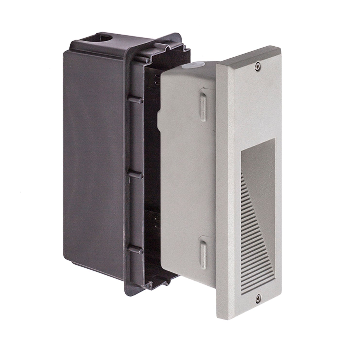 RENDL outdoor lamp FACA recessed silver grey 230V LED 2W IP54 3000K R10557 4