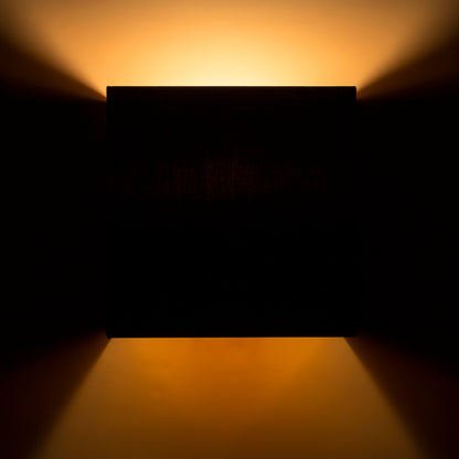 RENDL wall lamp LOPE W 25/14 wall  Polycotton black/copper foil 230V LED E27 15W R11377 7