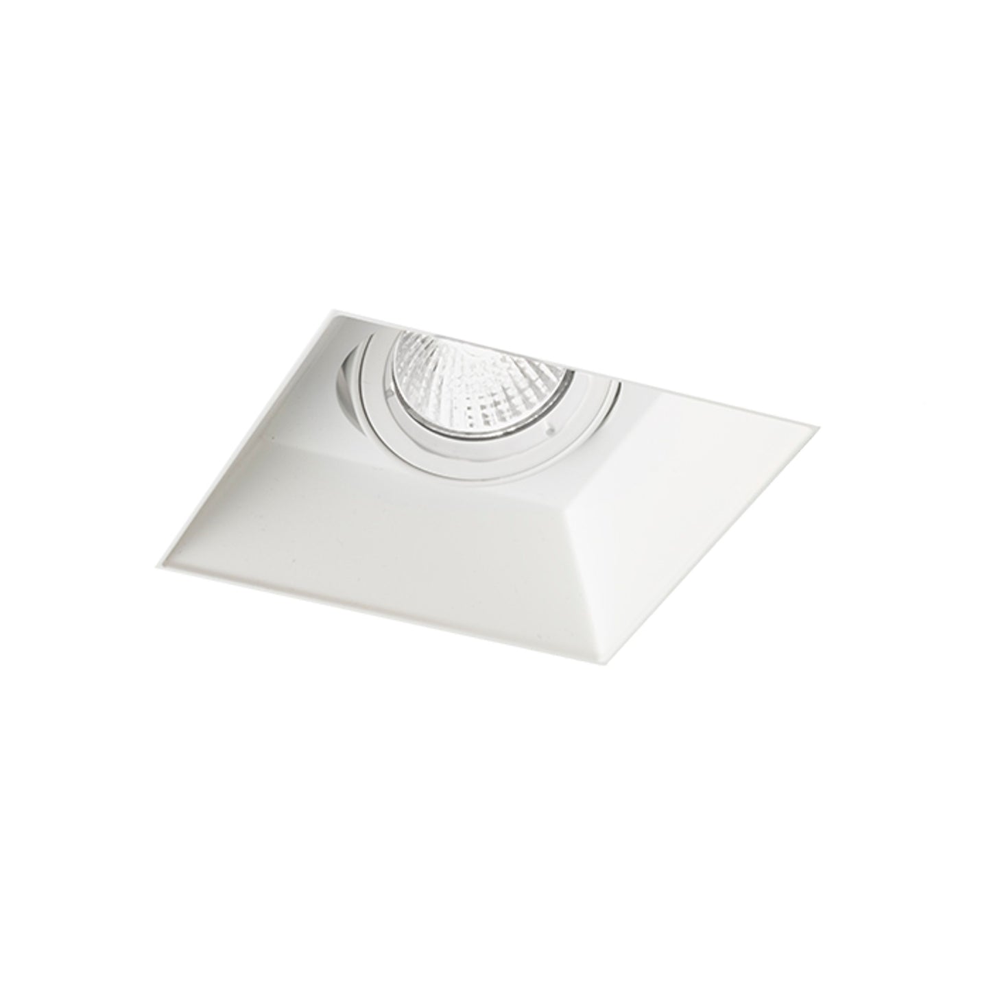 RENDL recessed light IPSO SQ frameless white 230V LED GU10 8W R12045 1