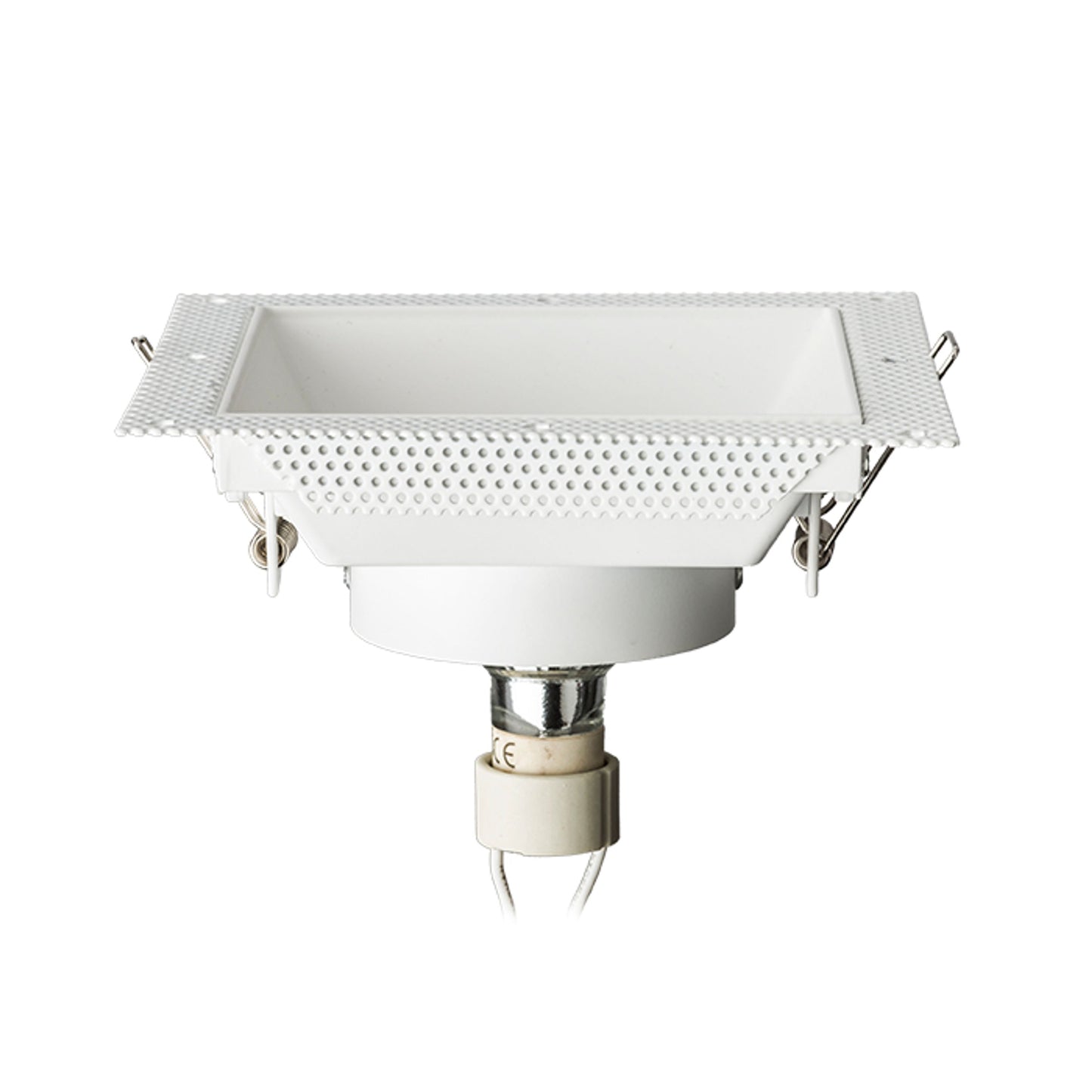 RENDL recessed light IPSO SQ frameless white 230V LED GU10 8W R12045 3