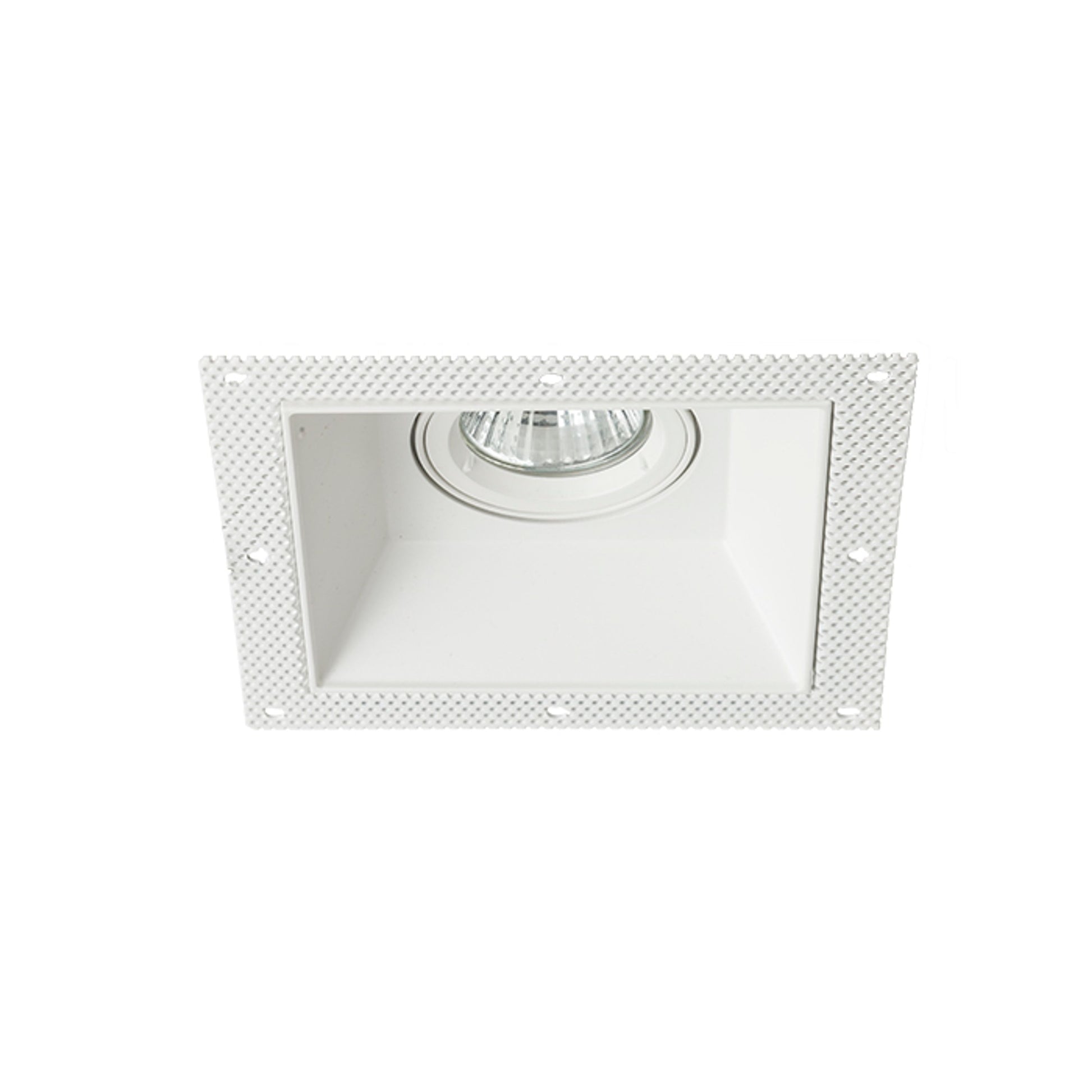 RENDL recessed light IPSO SQ frameless white 230V LED GU10 8W R12045 5