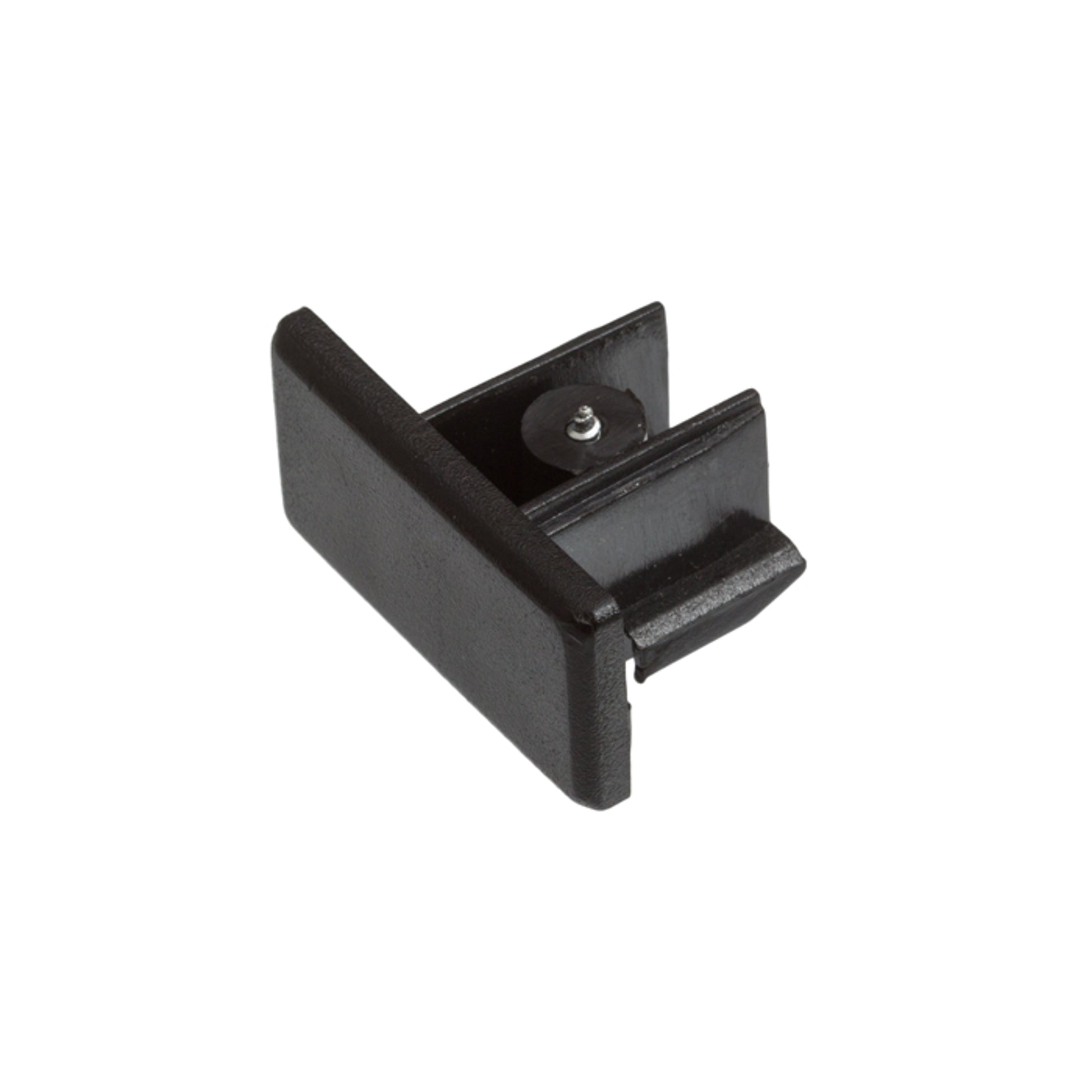 RENDL 1-circuit track system 1F end cap black  R12291 1