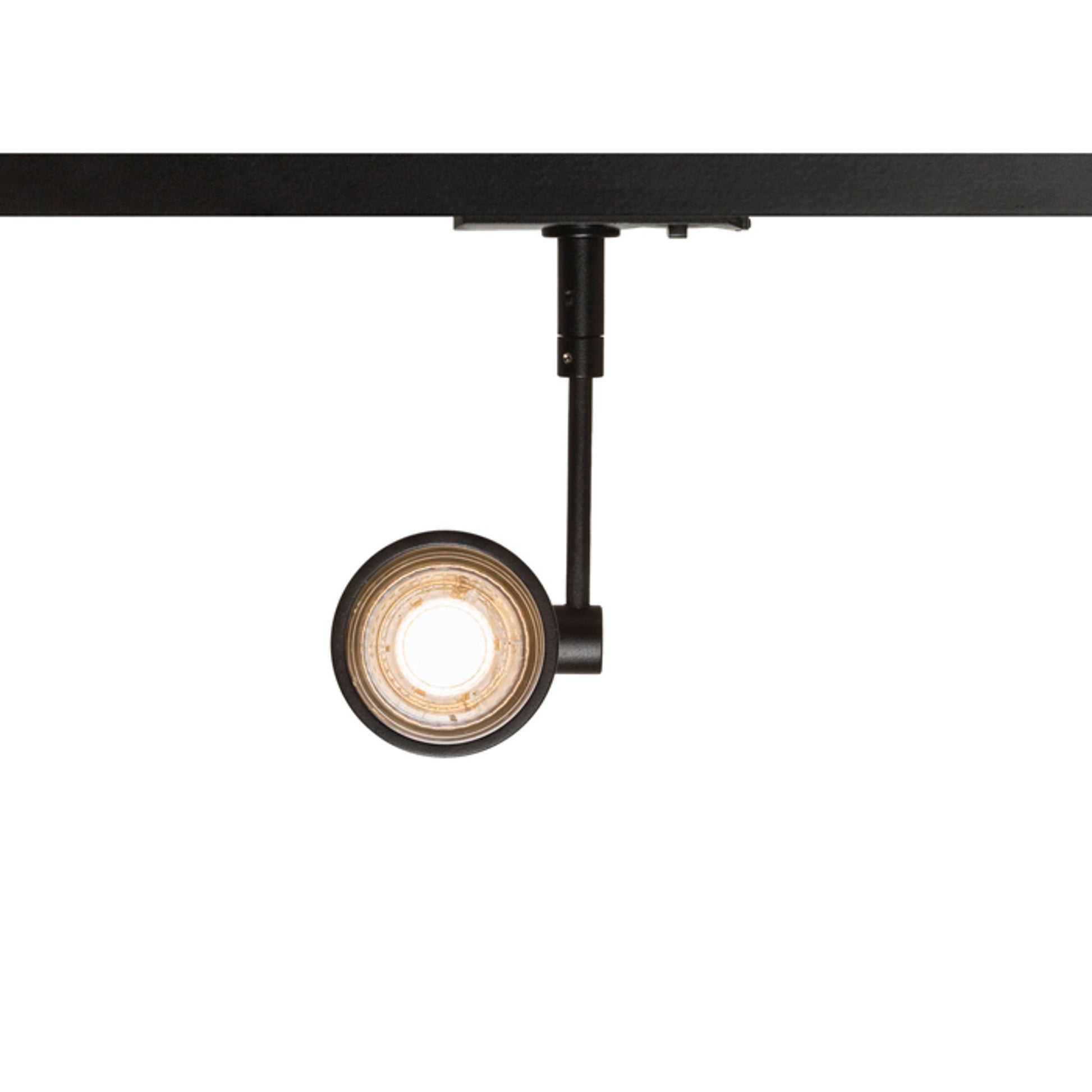 RENDL 1-circuit track system BEEBA I for 1-circuit tracks black  230V LED GU10 8W R12310 2