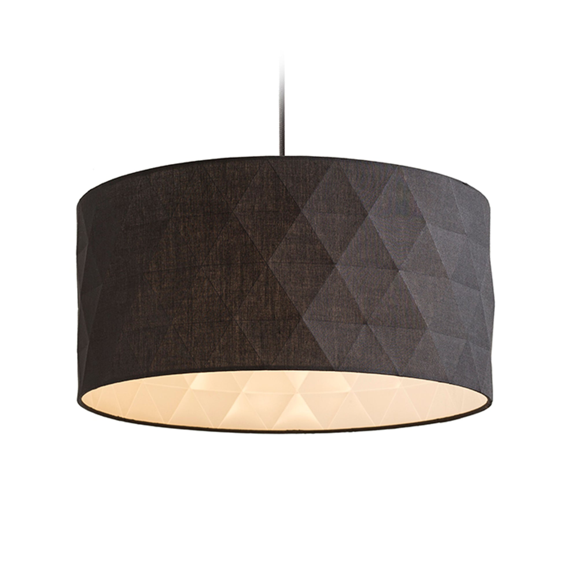 RENDL shades, shade bases, pendent sets JAKARANDA 40 shade black max. 28W R12393 1