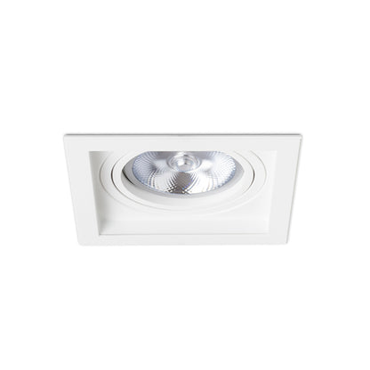 RENDL recessed light GRANADA SQ  white  230V LED G53 15W R12707 11