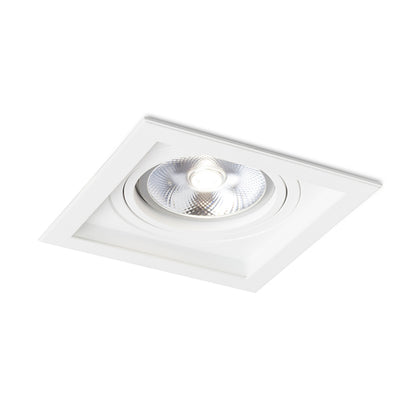 RENDL recessed light GRANADA SQ  white  230V LED G53 15W R12707 6