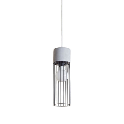 RENDL pendant lamp BURTON pendant  concrete 230V LED E27 11W R12931 6