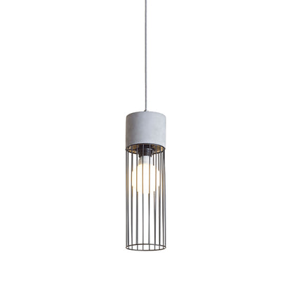 RENDL pendant lamp BURTON pendant  concrete 230V LED E27 11W R12931 7