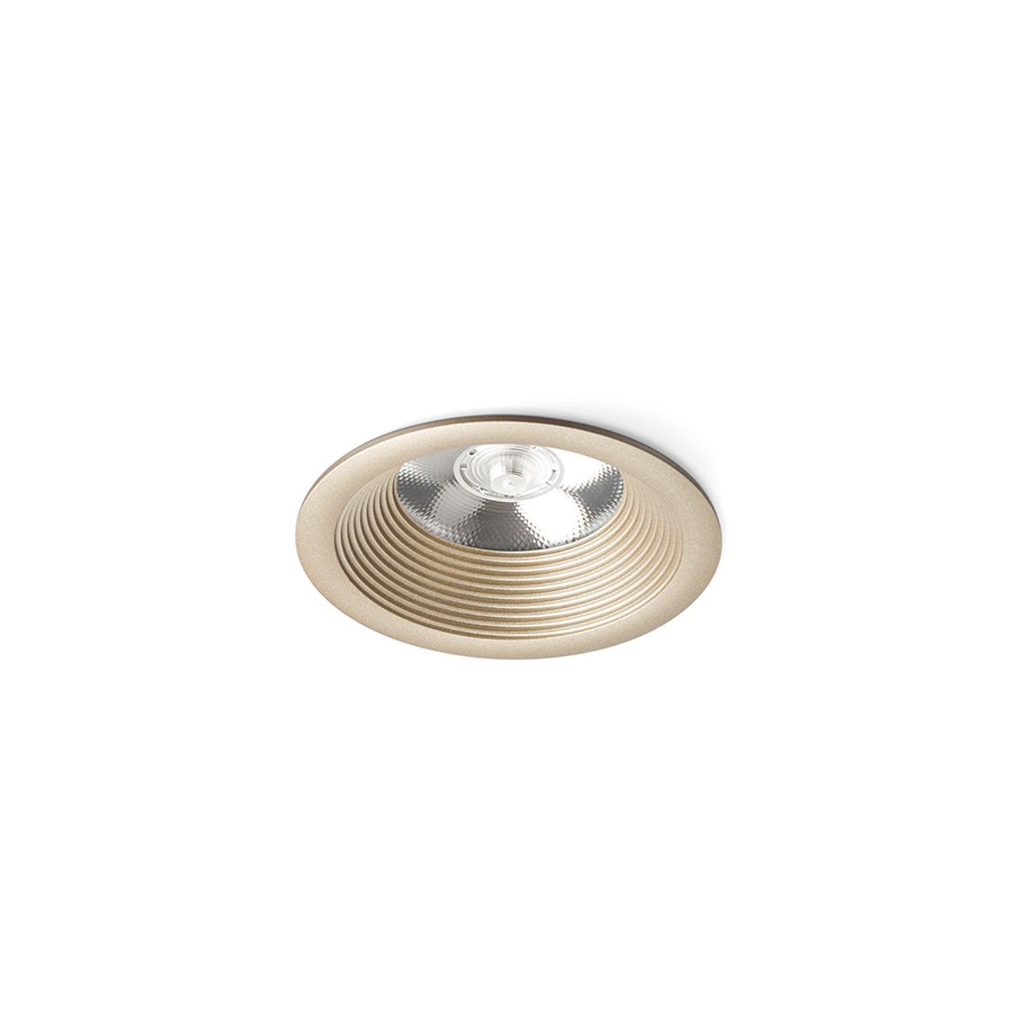 RENDL recessed light SHARM BASE recessed pearl gold 230V LED 10W 24° 3000K R13222  1