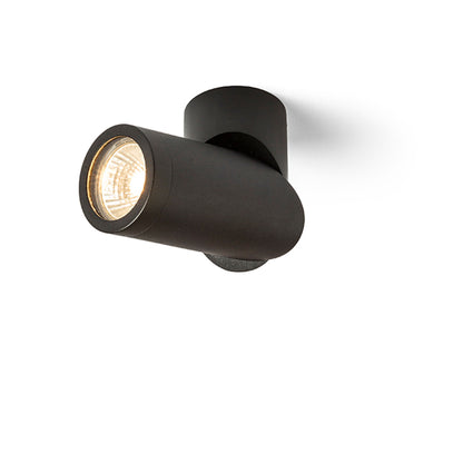 RENDL surface mounted lamp SNAZZY  black  230V LED GU10 8W R13552 2