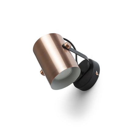 RENDL spotlight HAREN surface mounted  copper/black 230V LED E27 15W R13612 7