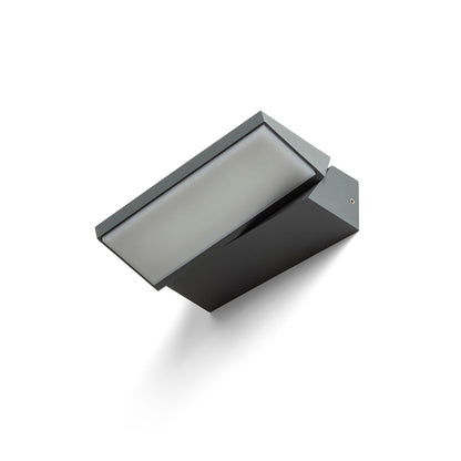 RENDL outdoor lamp TWIST wall anthracite grey  230V LED 12W IP65  3000K R13616 7