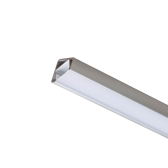 RENDL LED-strip LED PROFILE I 30/60 surface mounted 1m anodized aluminum/matte acrylic  R14092 1