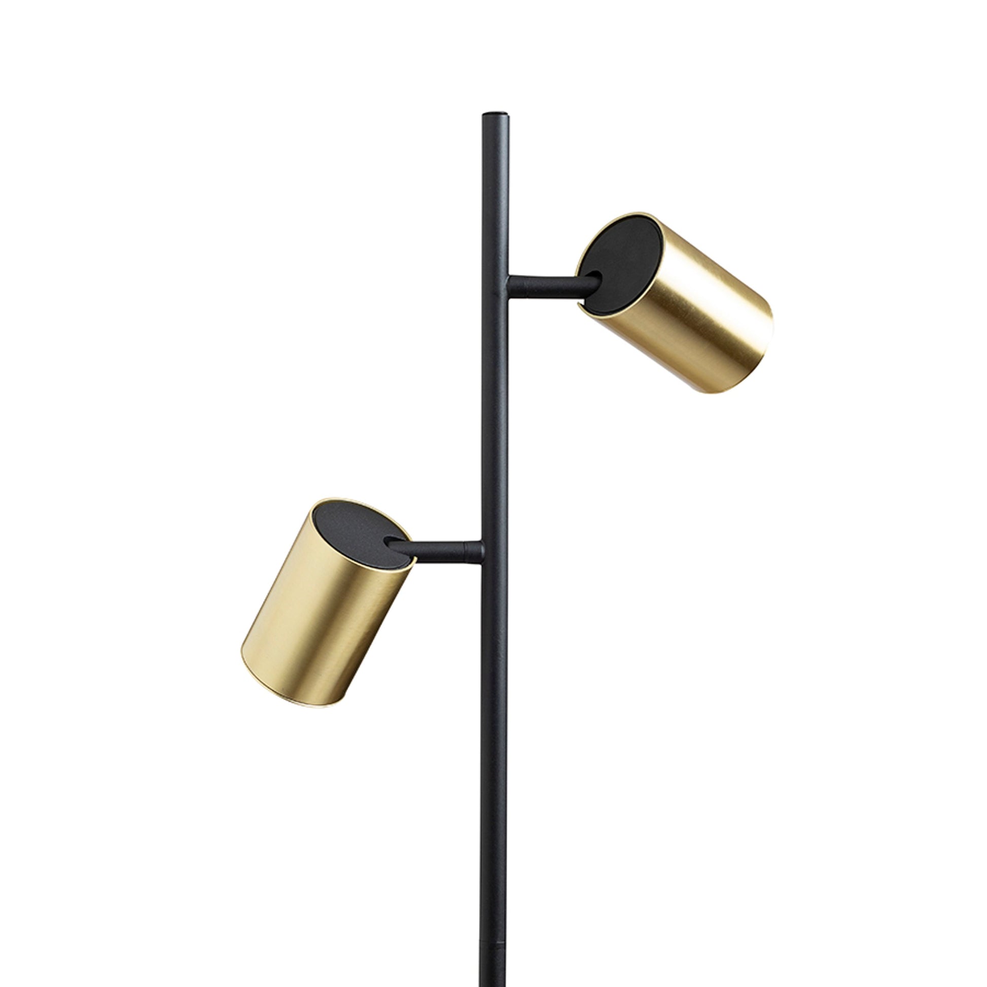 RENDL floor lamp FLYNN II floor  black/brushed brass 230V LED GU10 2x9W R14267 7