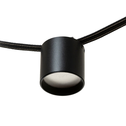 RENDL Ultra-thin track system CODI for the VEGA/WAVE system black  24= LED 6W 110°  3000K 4000K 6500K R14316 11