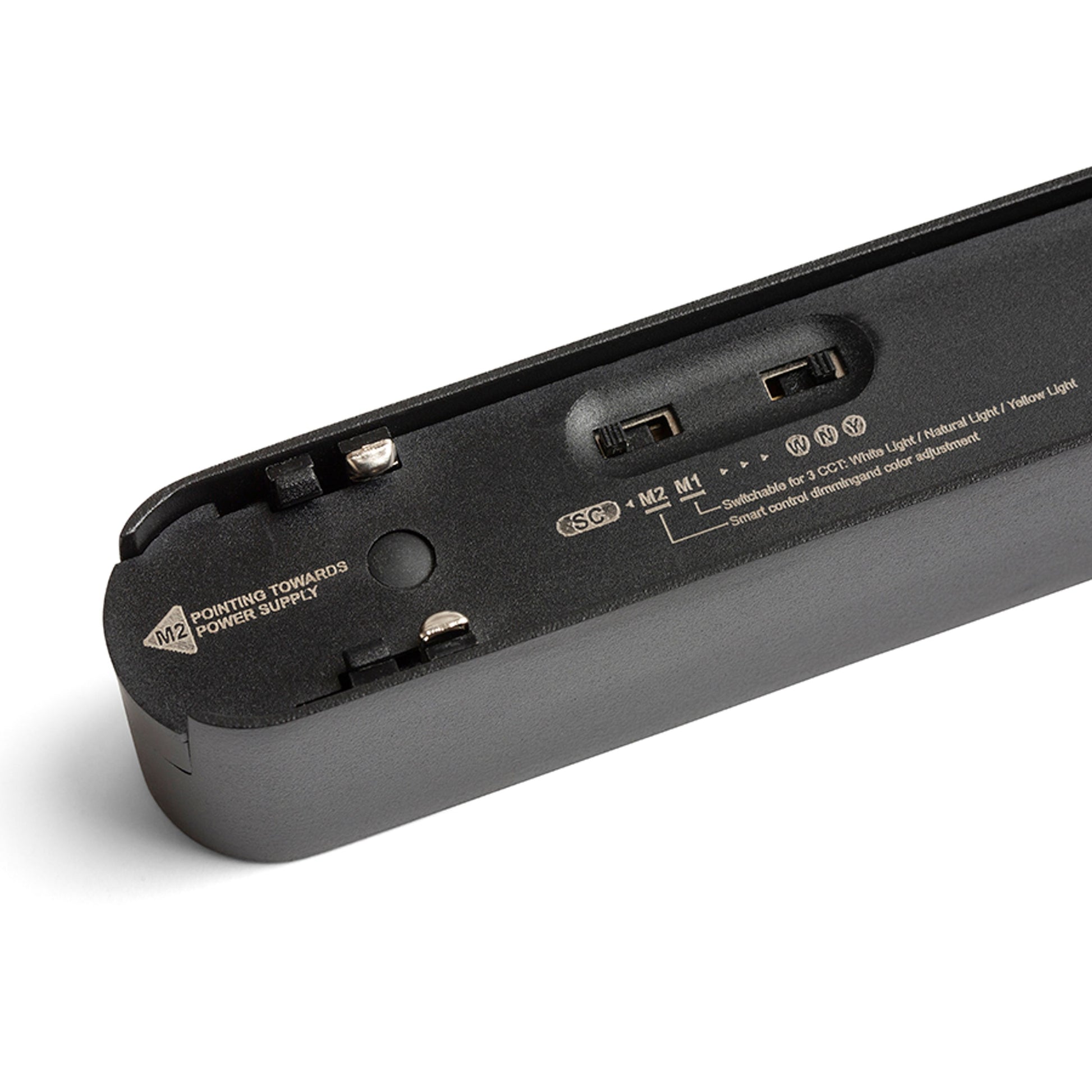 RENDL Ultra-thin track system OXANA 22 for the VEGA/WAVE system black  24= LED 12W 24°  3000K 4000K 6500K R14324 6