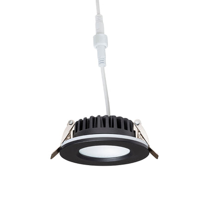 RENDL recessed light NONO DIMM recessed black 230V LED 7W IP65 3000K R14346 5